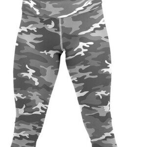 Gearbunch Light Grey Camo Yoga Pants